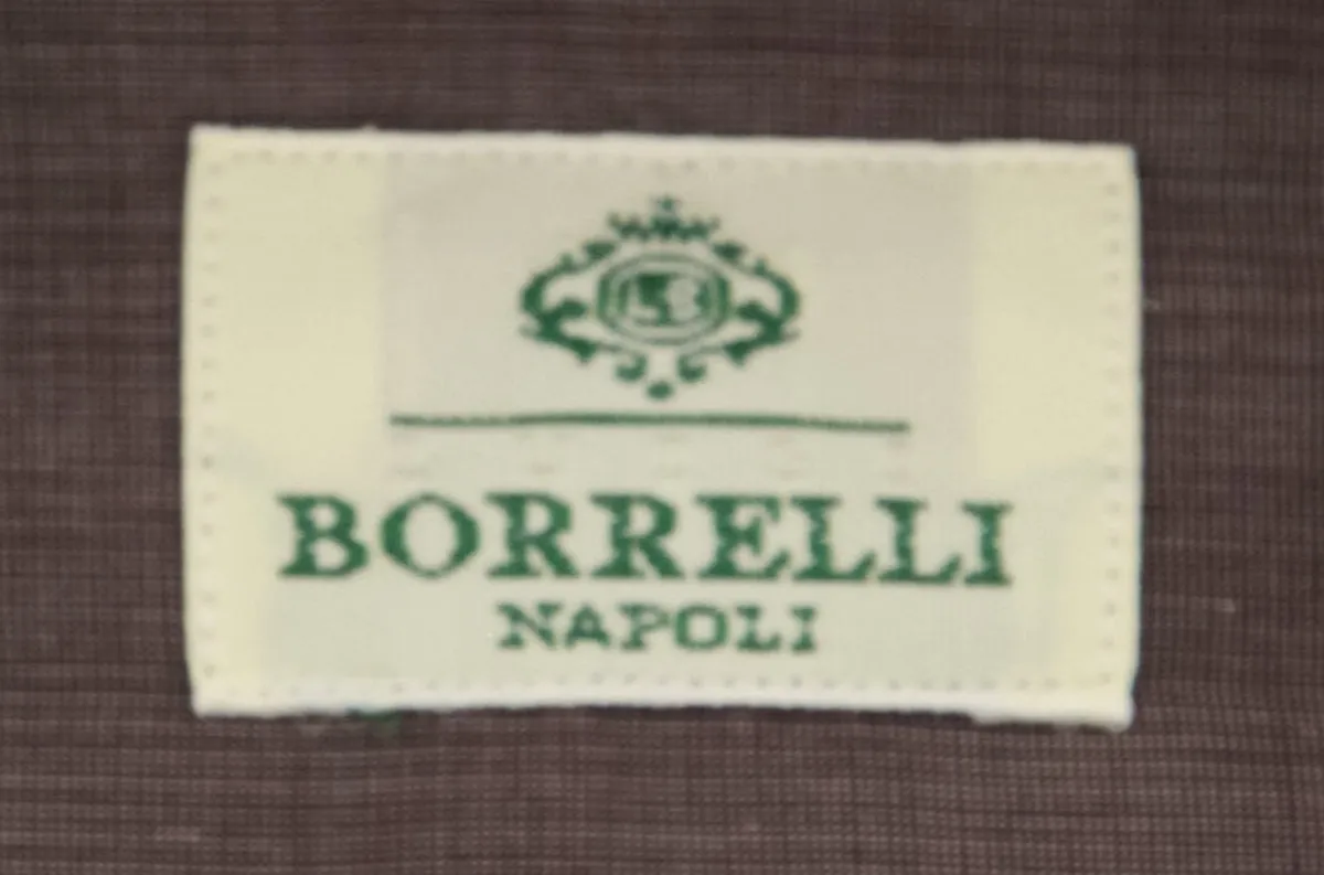 Luigi Borrelli Brown Shirt - Slim