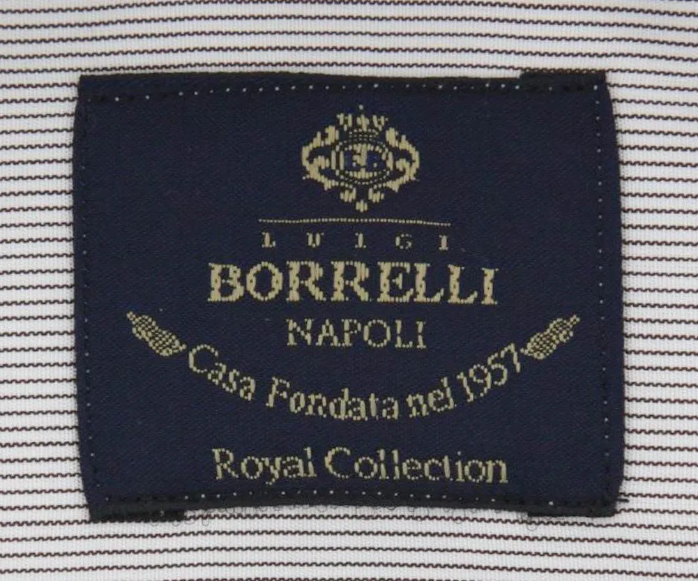 Luigi Borrelli Brown Shirt - Slim
