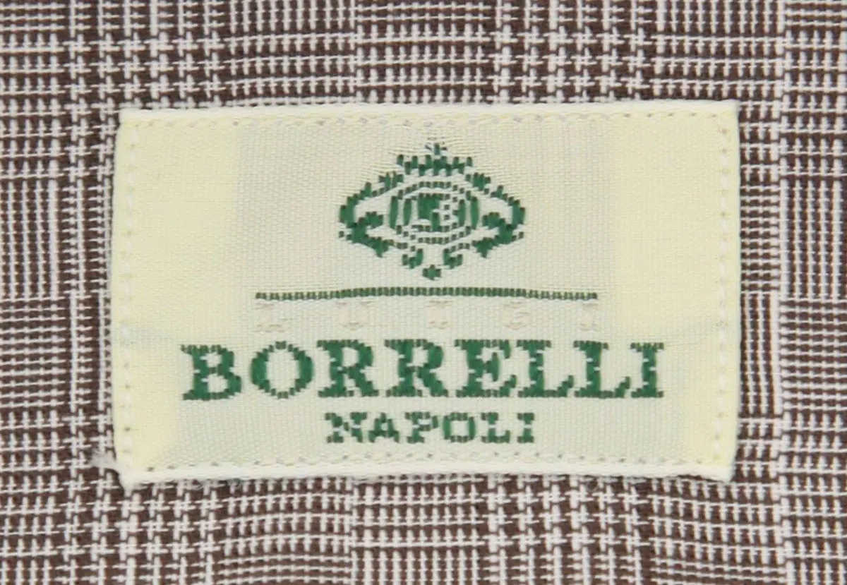 Luigi Borrelli Brown Shirt - Slim