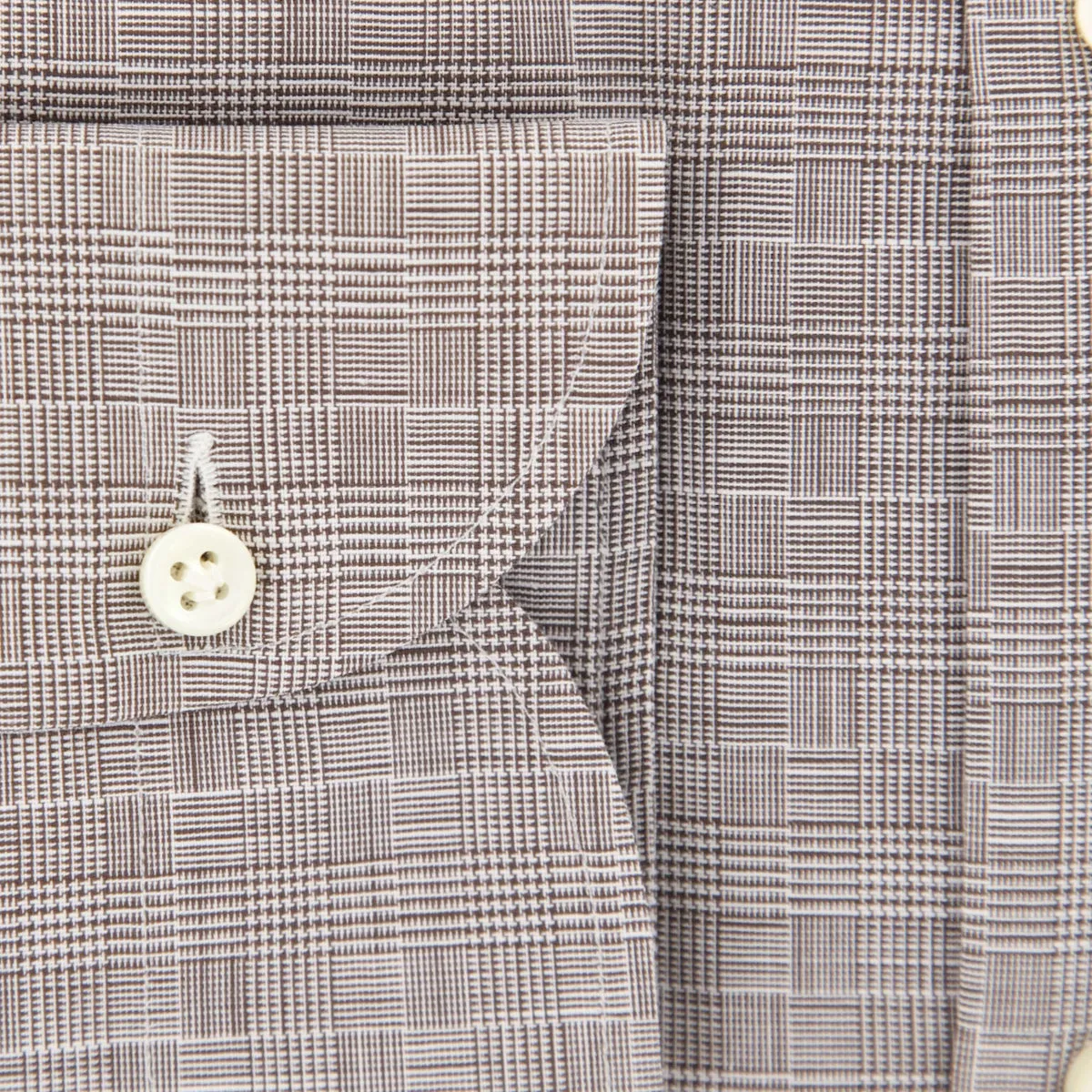 Luigi Borrelli Brown Shirt - Slim