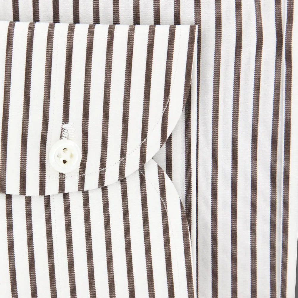 Luigi Borrelli Brown Shirt - Slim