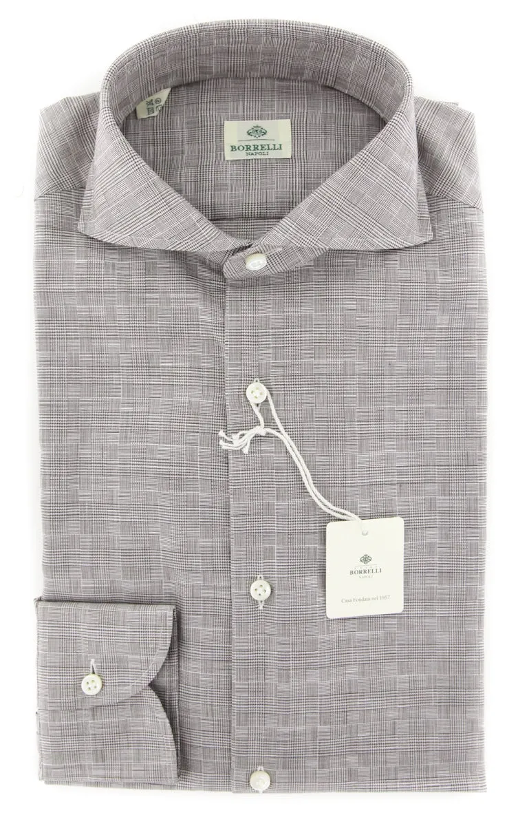 Luigi Borrelli Brown Shirt - Slim