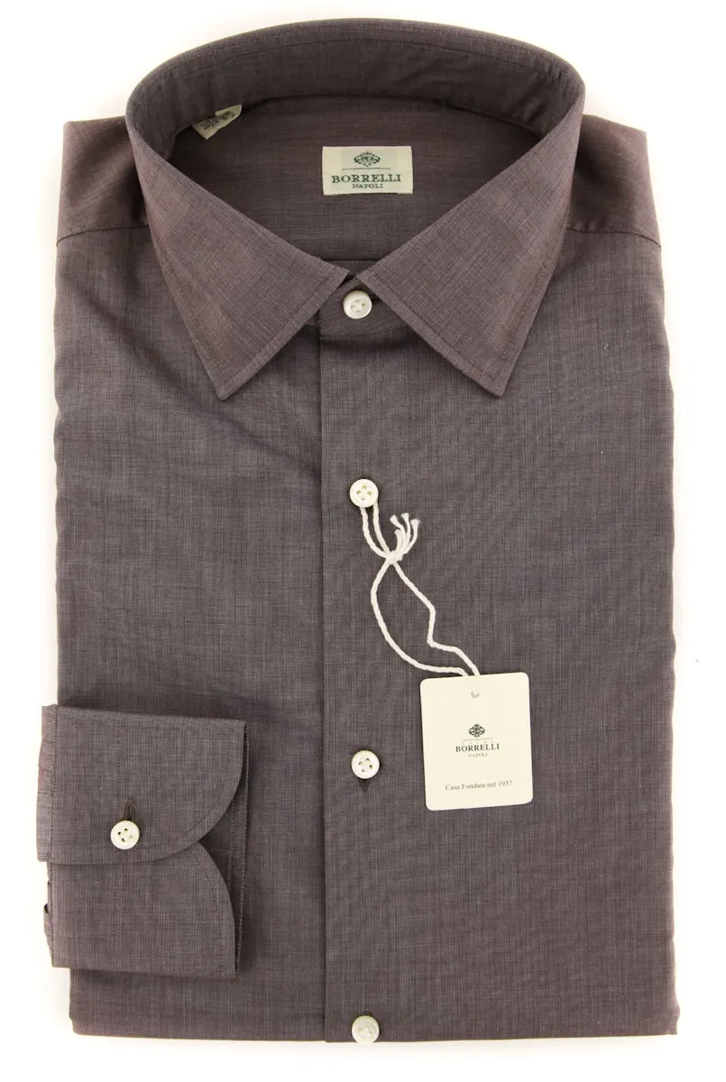Luigi Borrelli Brown Shirt - Slim