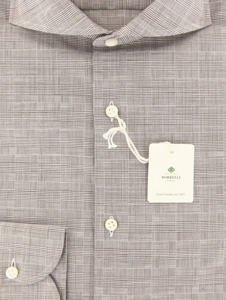 Luigi Borrelli Brown Shirt - Slim