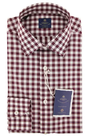 Luigi Borrelli Burgundy Red Shirt - Slim