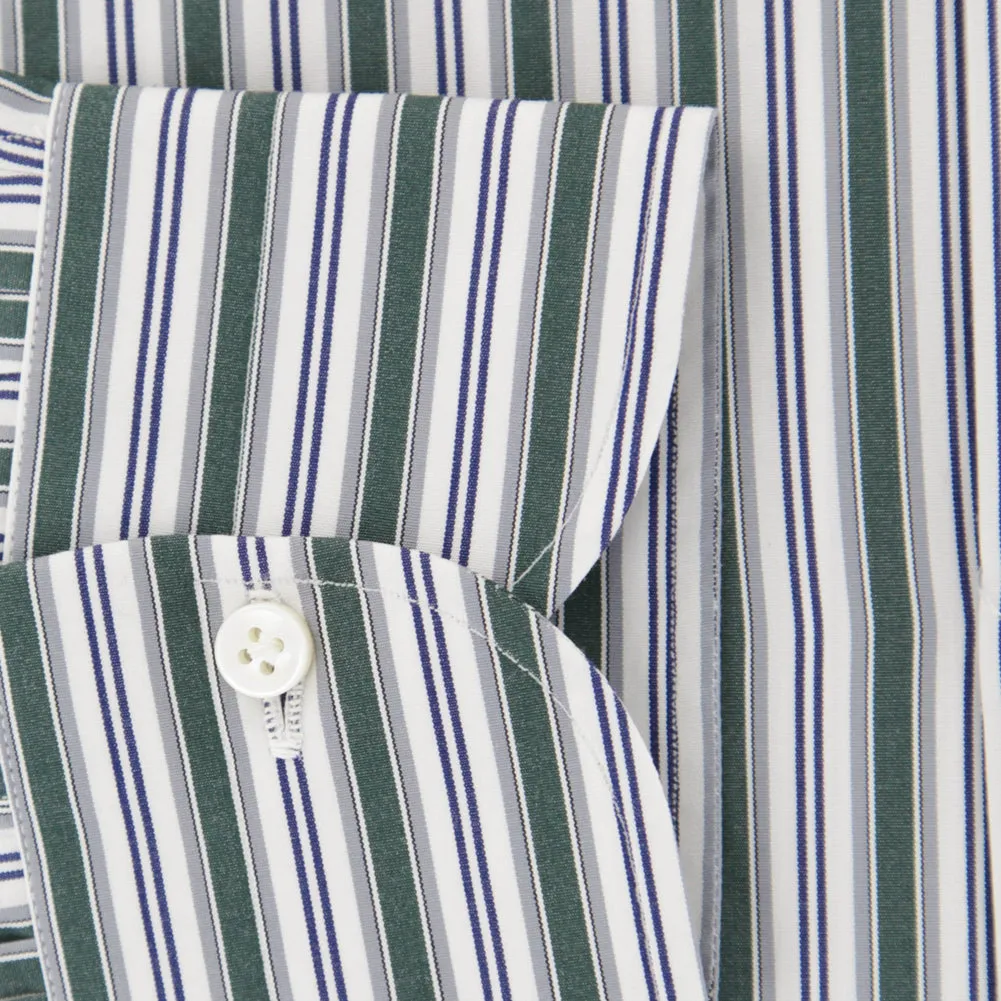 Luigi Borrelli Dark Green Shirt - Extra Slim