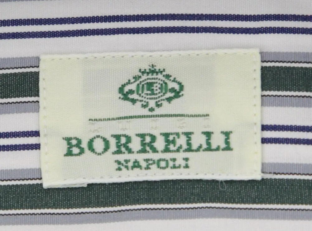 Luigi Borrelli Dark Green Shirt - Extra Slim