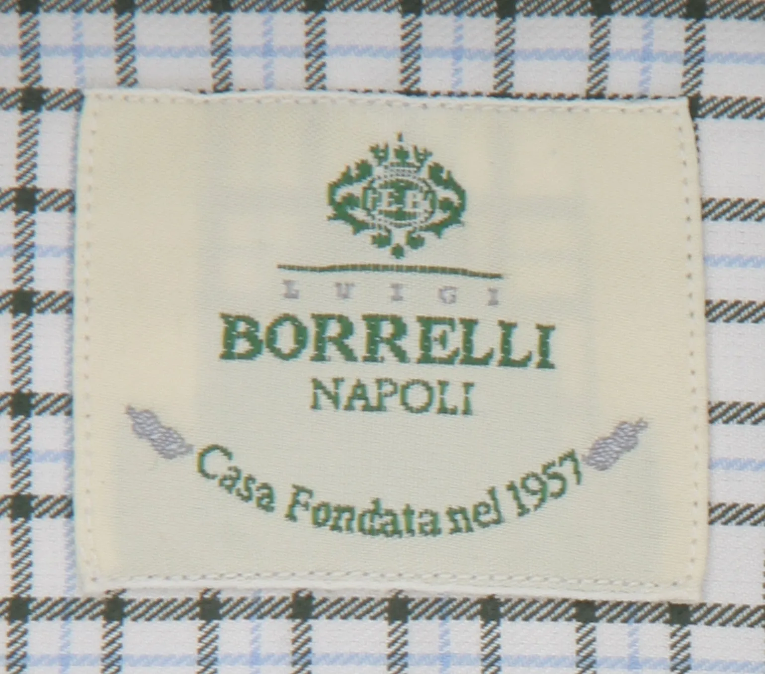 Luigi Borrelli Dark Green Shirt - Slim
