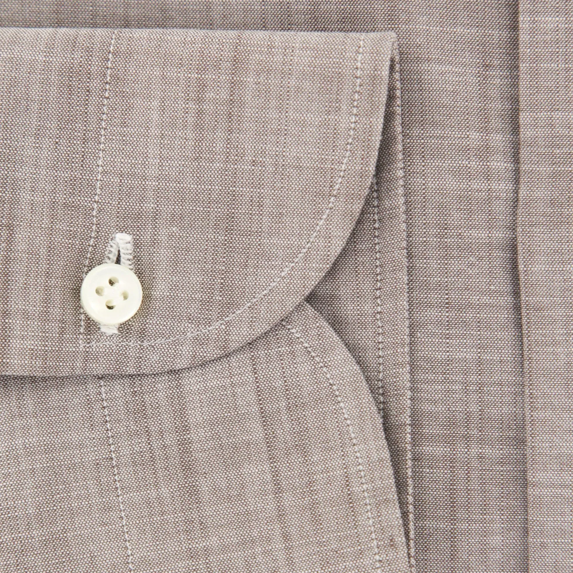 Luigi Borrelli Gray Shirt - Slim