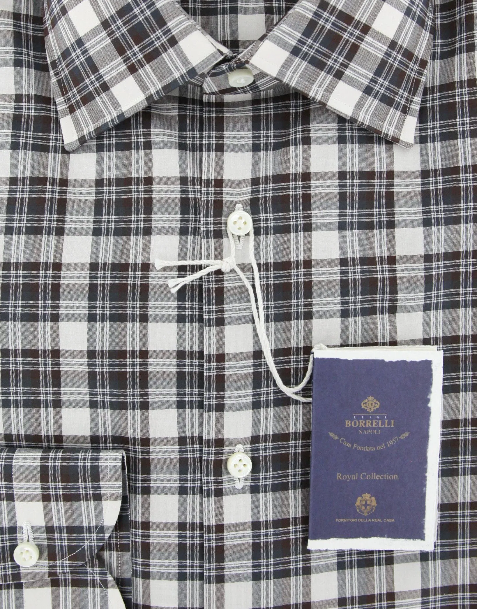 Luigi Borrelli Gray Shirt - Slim