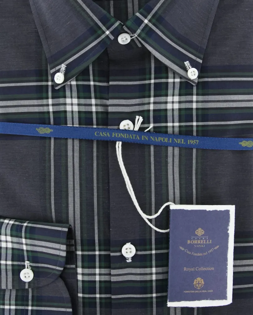 Luigi Borrelli Gray Shirt - Slim