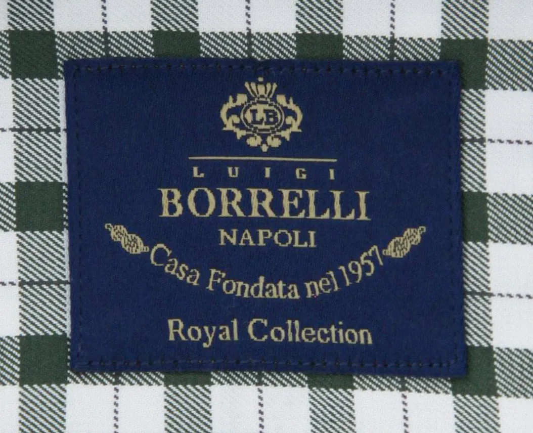 Luigi Borrelli Green Shirt - Slim