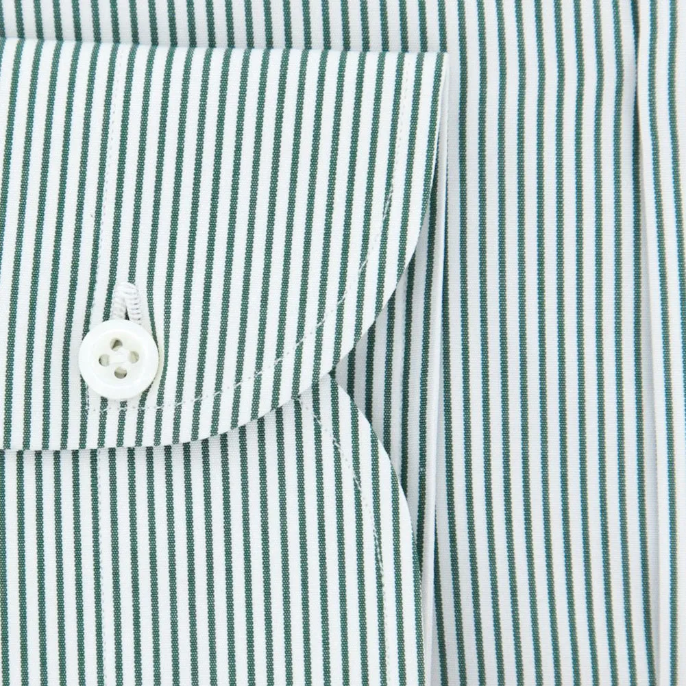 Luigi Borrelli Green Shirt - Slim