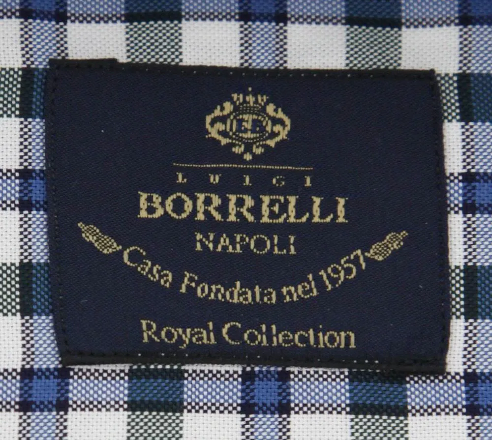 Luigi Borrelli Green Shirt - Slim
