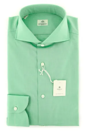 Luigi Borrelli Green Shirt - Slim
