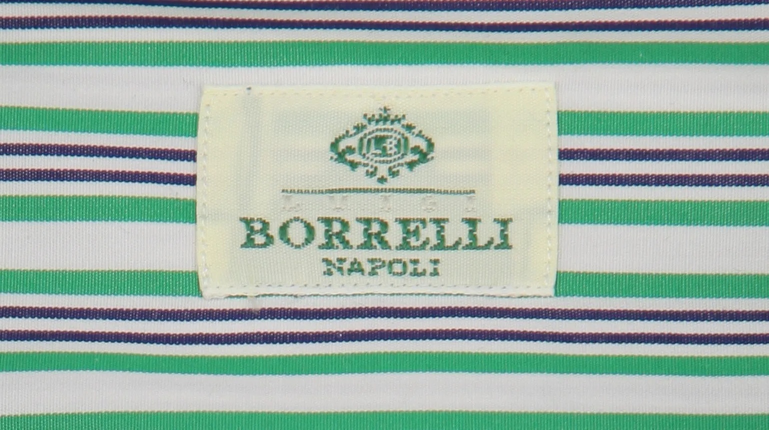 Luigi Borrelli Green Shirt - Slim
