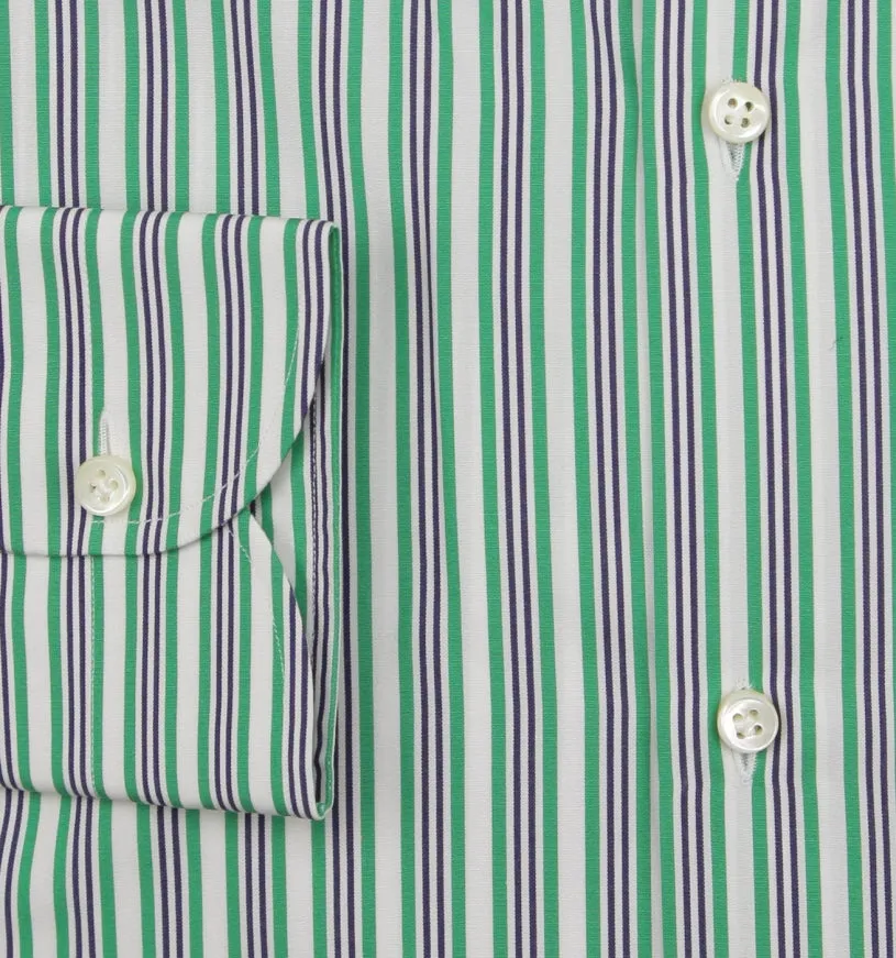 Luigi Borrelli Green Shirt - Slim