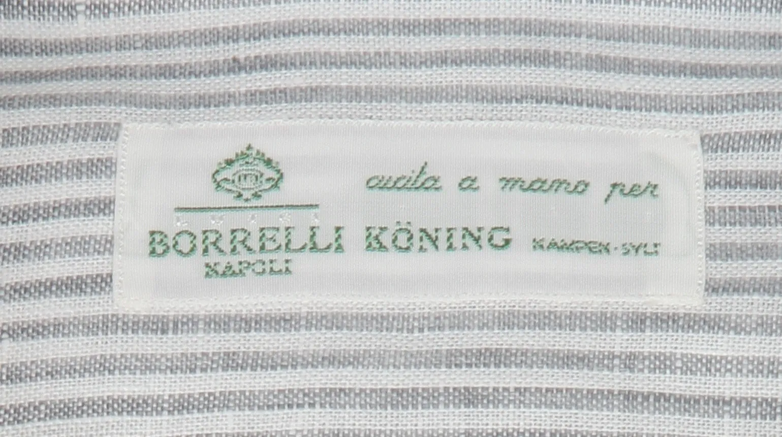 Luigi Borrelli Light Gray Shirt - Slim