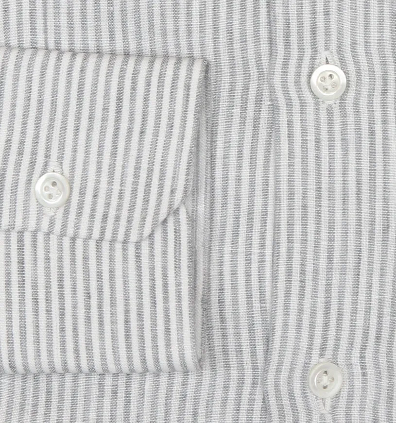 Luigi Borrelli Light Gray Shirt - Slim