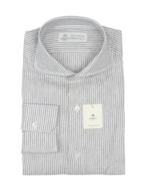 Luigi Borrelli Light Gray Shirt - Slim