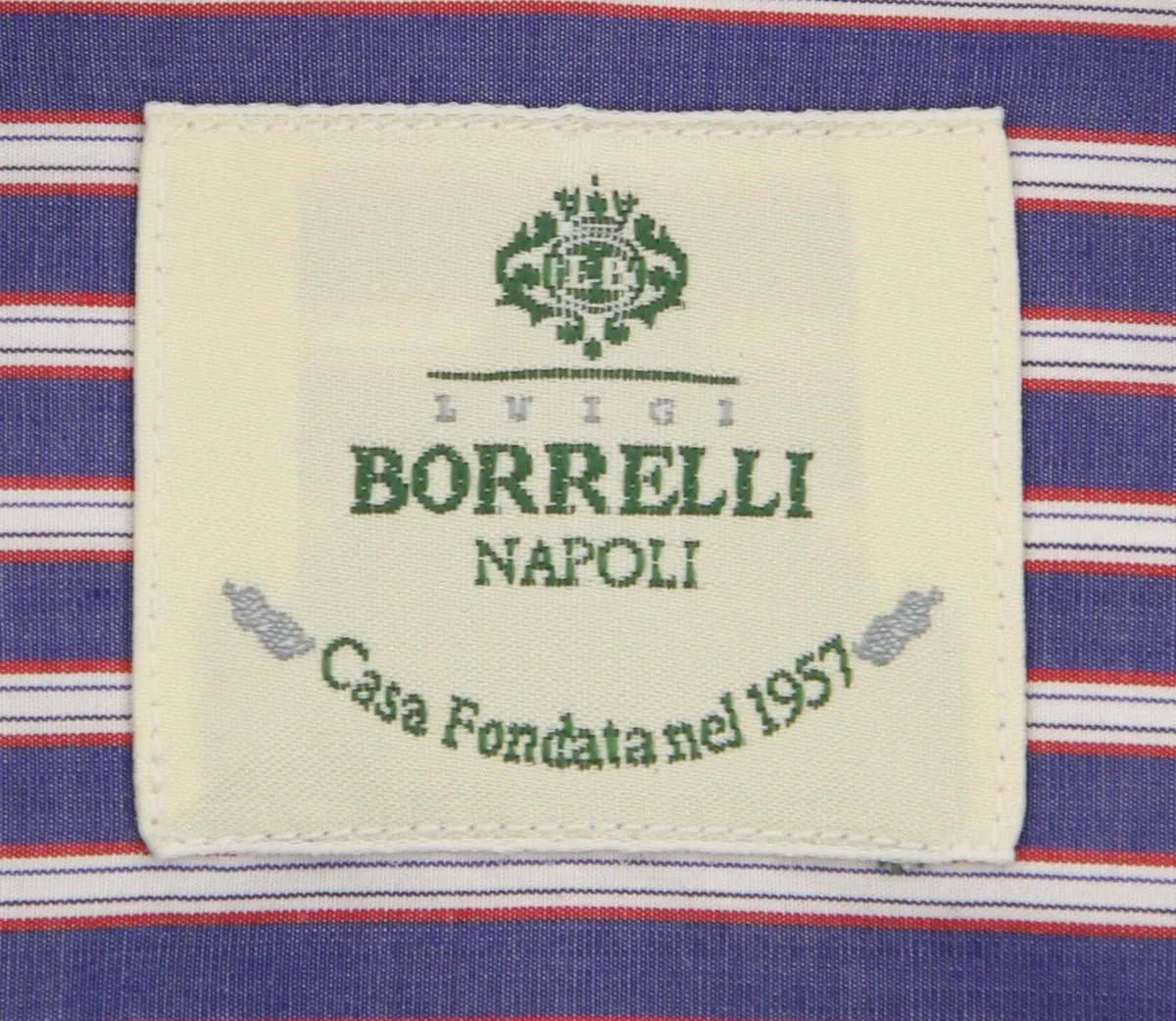 Luigi Borrelli Navy Blue Shirt - Extra Slim