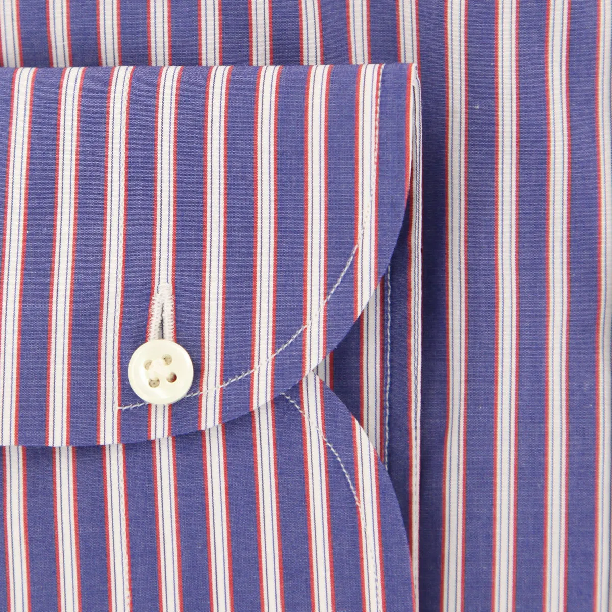 Luigi Borrelli Navy Blue Shirt - Extra Slim
