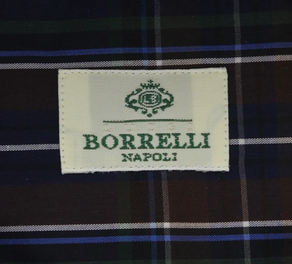 Luigi Borrelli Navy Blue Shirt - Extra Slim