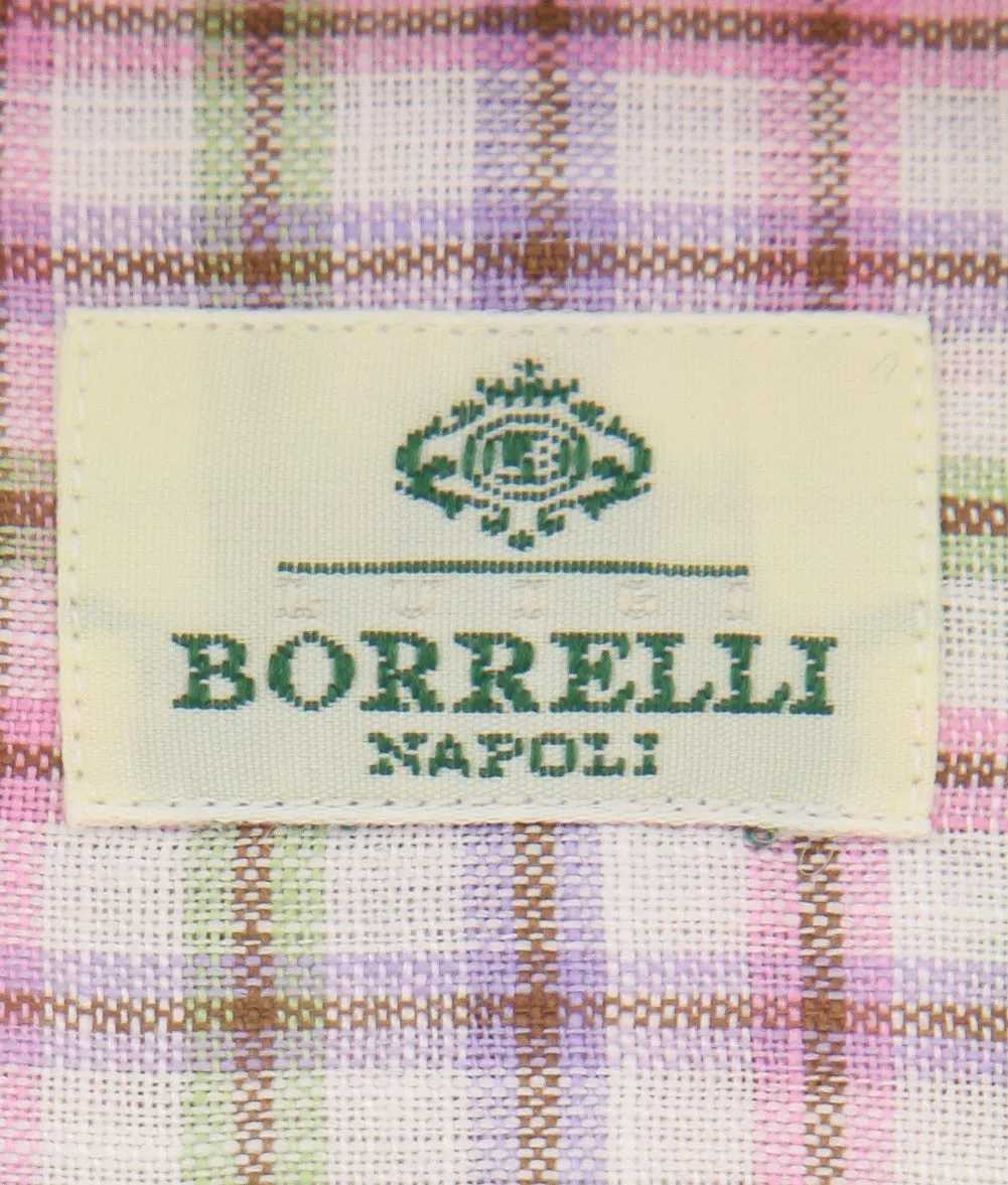 Luigi Borrelli Pink Shirt - Extra Slim