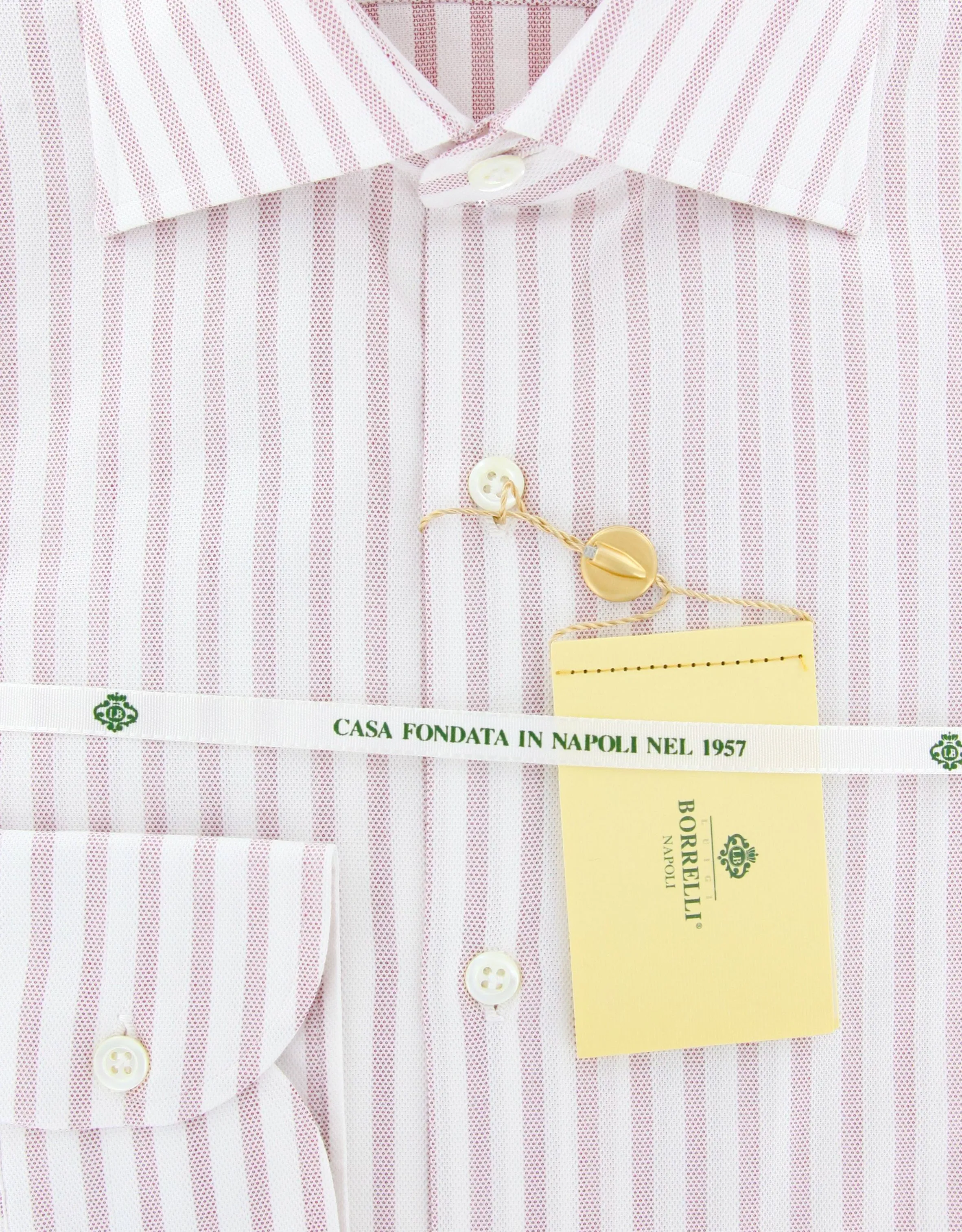 Luigi Borrelli Pink Shirt - Extra Slim