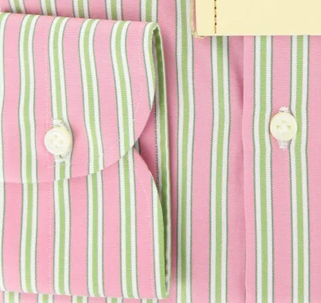 Luigi Borrelli Pink Shirt – Size: 15.75 US / 40 EU