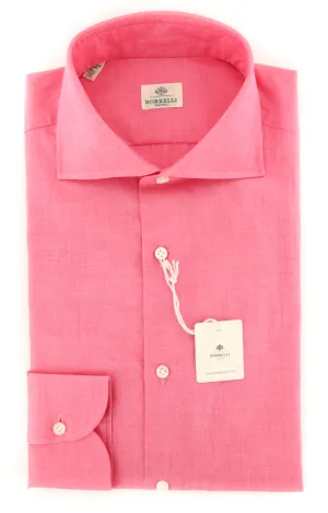 Luigi Borrelli Pink Shirt - Slim