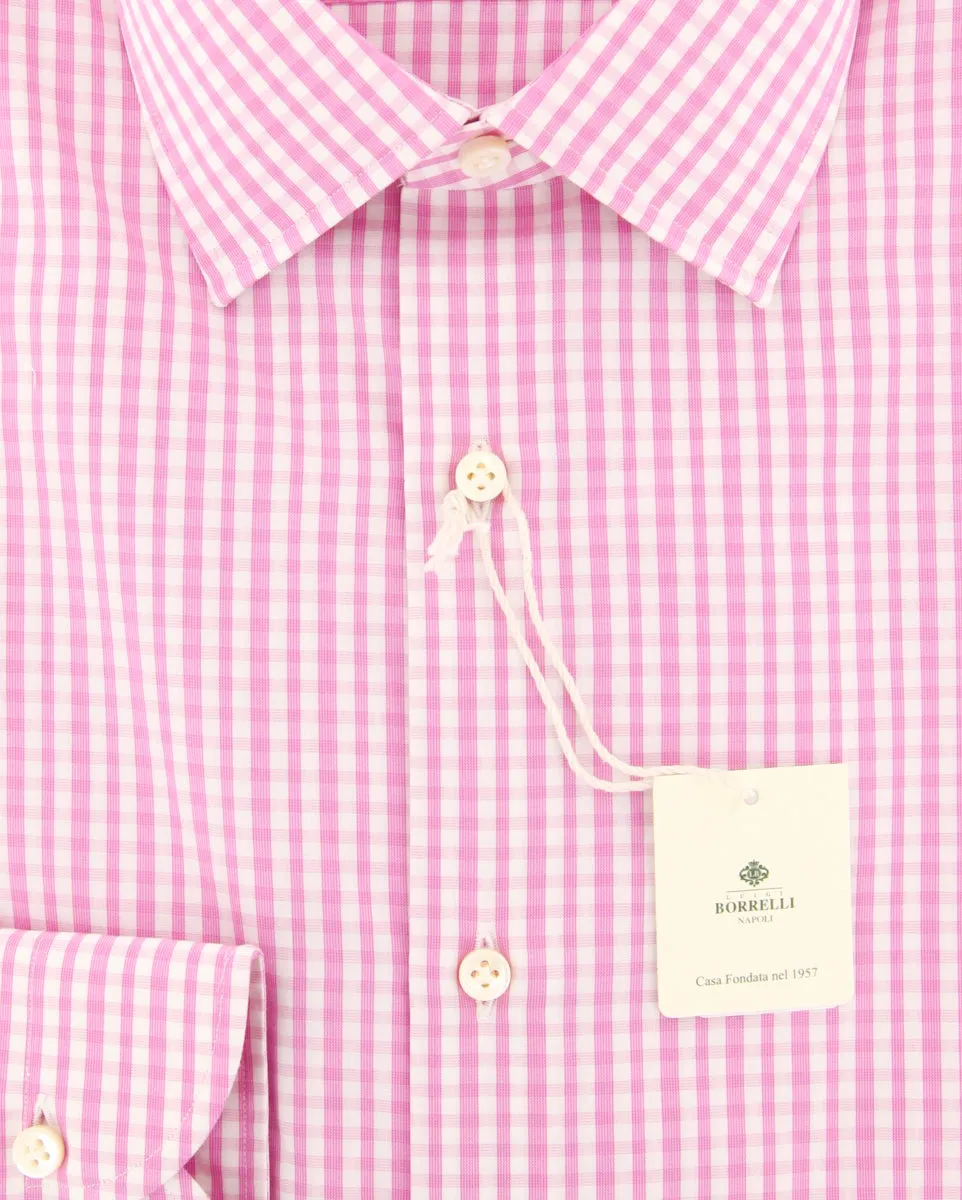 Luigi Borrelli Pink Shirt - Slim