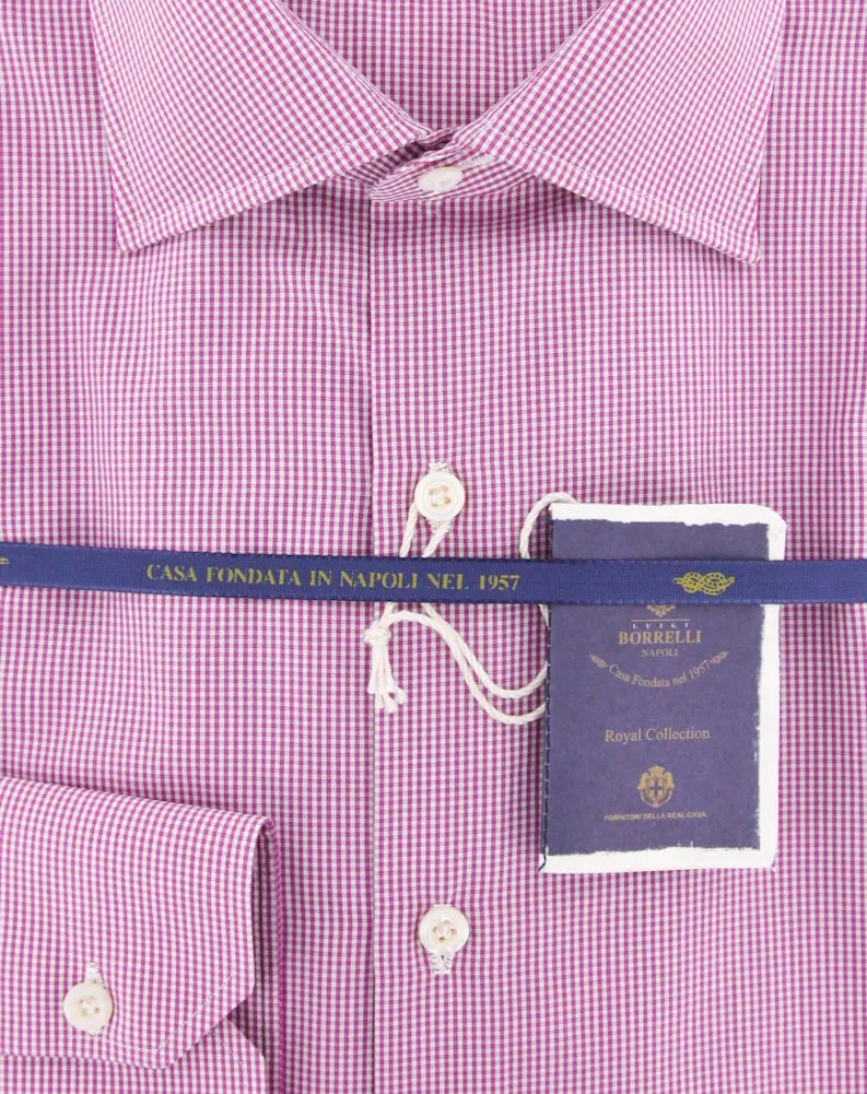 Luigi Borrelli Pink Shirt - Slim