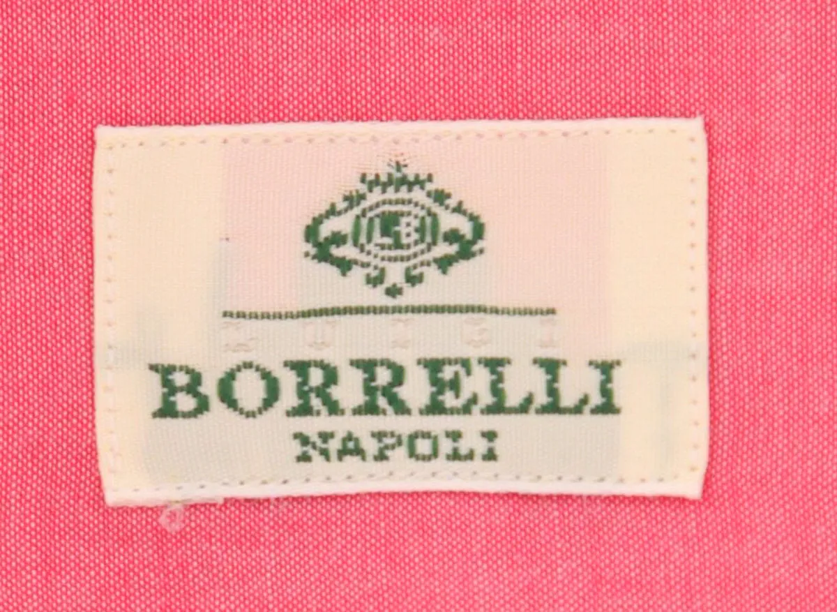 Luigi Borrelli Pink Shirt - Slim