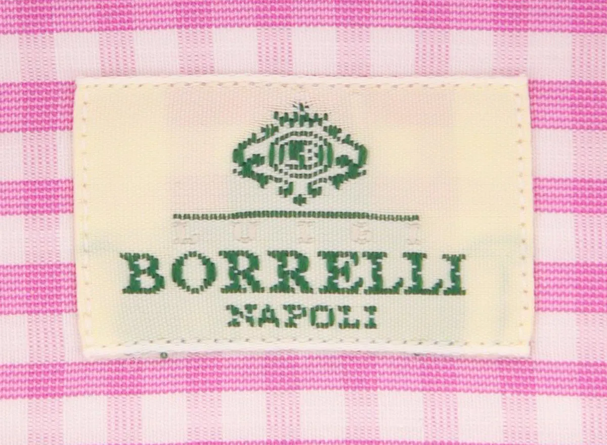 Luigi Borrelli Pink Shirt - Slim