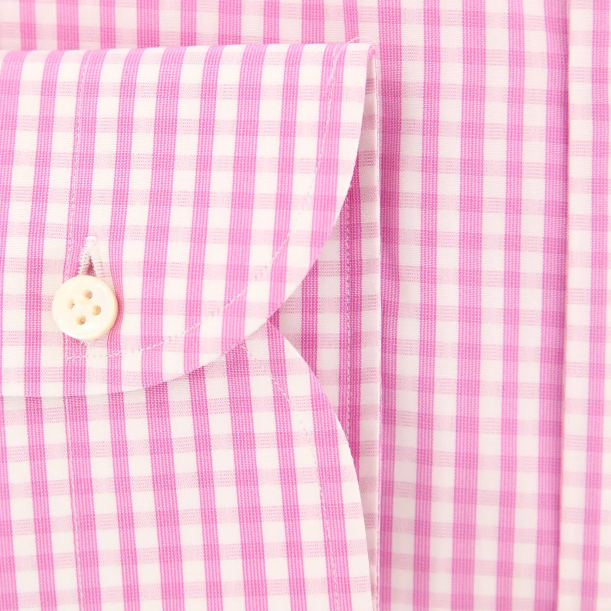 Luigi Borrelli Pink Shirt - Slim