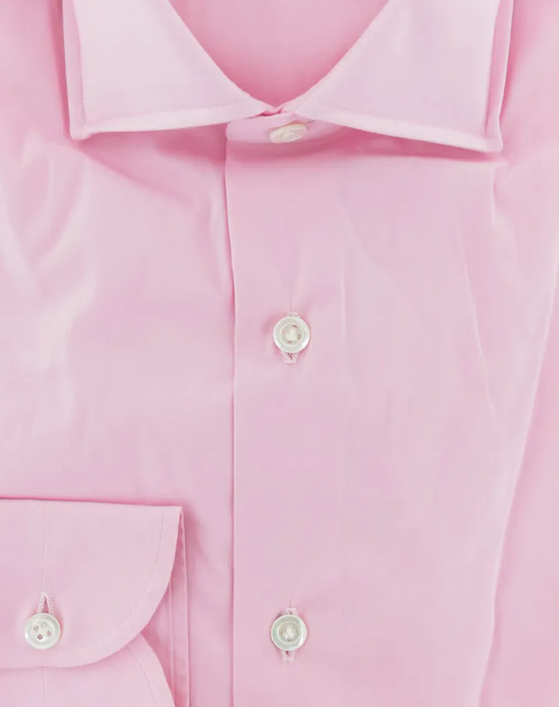 Luigi Borrelli Pink Shirt - Slim