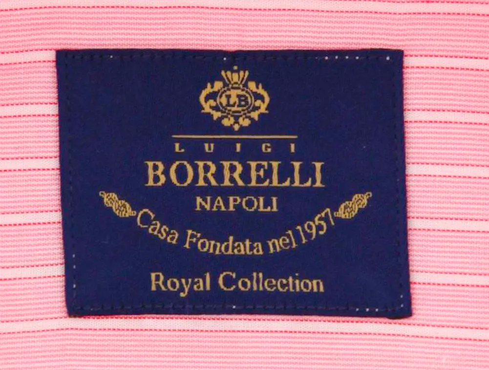 Luigi Borrelli Pink Shirt - Slim