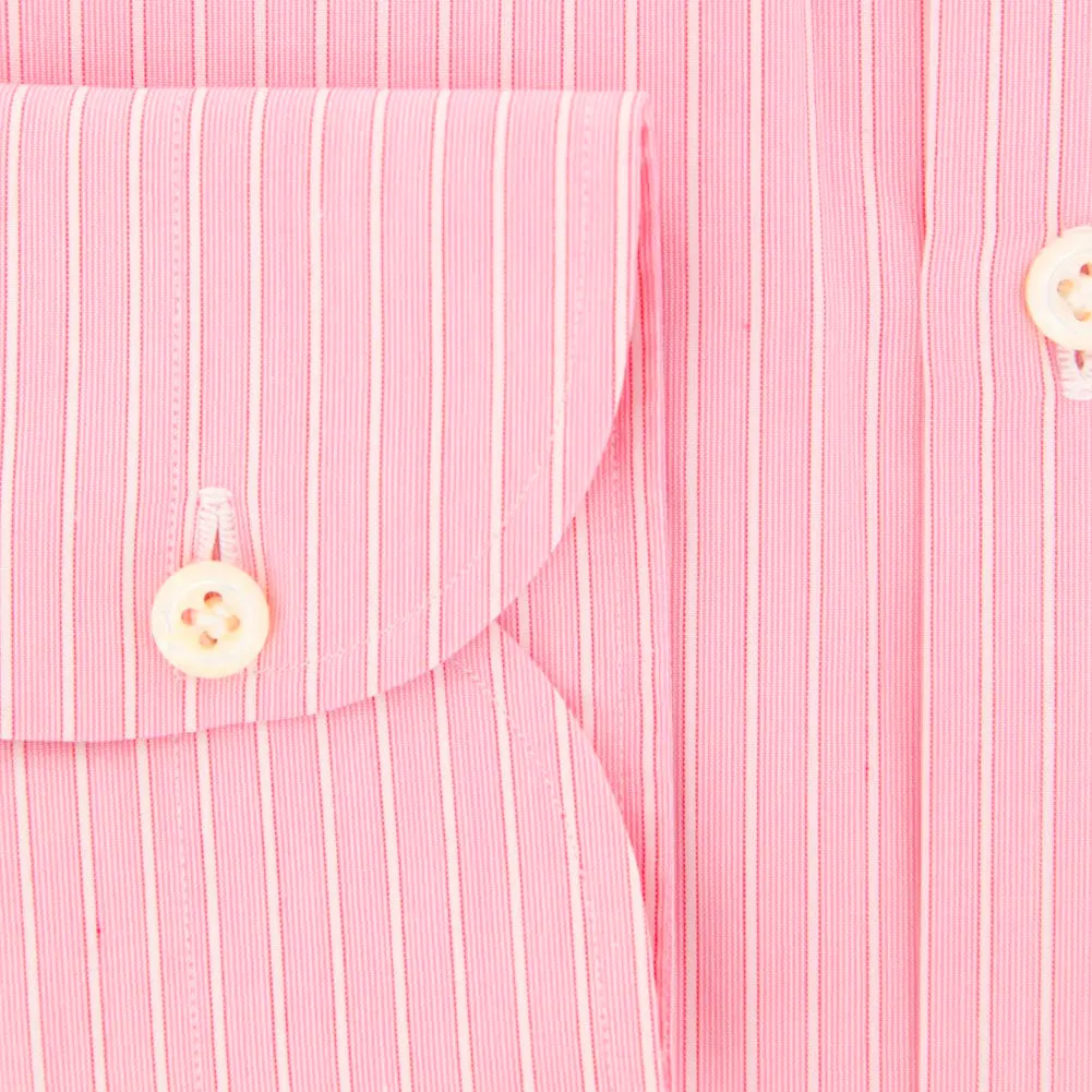 Luigi Borrelli Pink Shirt - Slim
