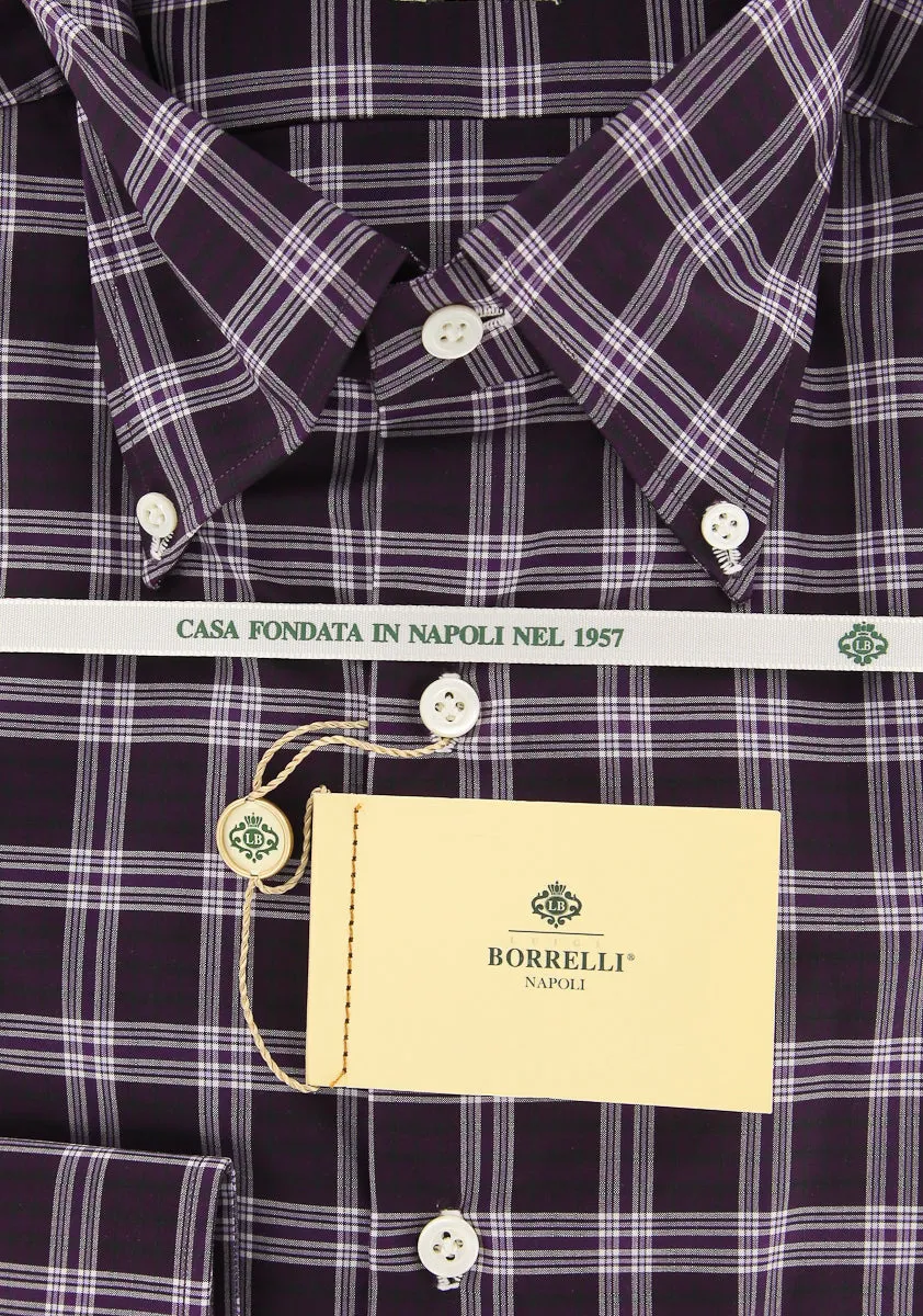 Luigi Borrelli Purple Shirt - Extra Slim