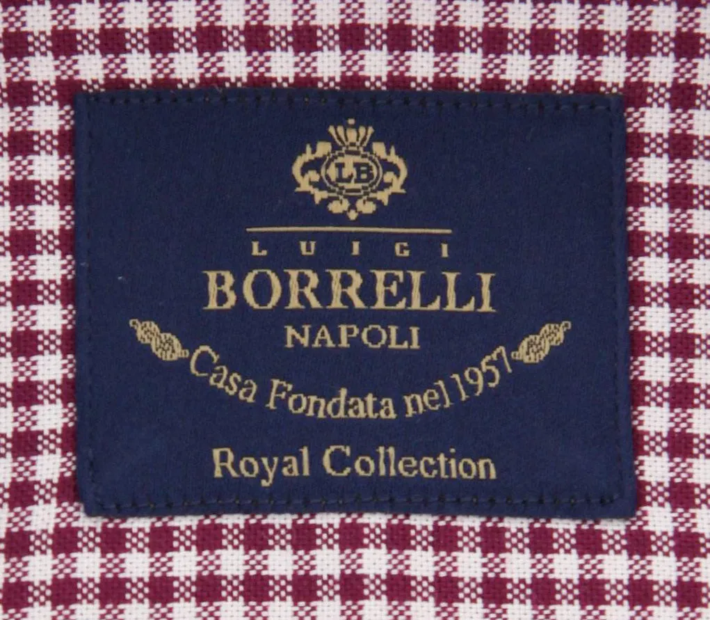 Luigi Borrelli Purple Shirt - Slim
