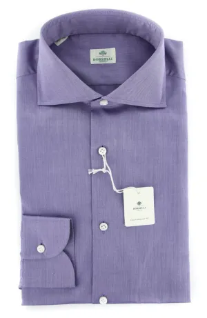 Luigi Borrelli Purple Shirt - Slim
