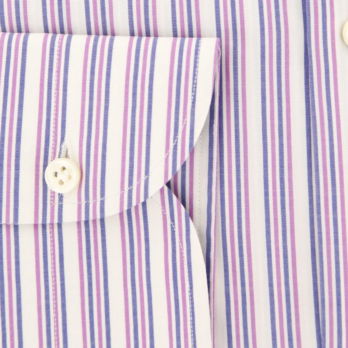 Luigi Borrelli Purple Shirt - Slim