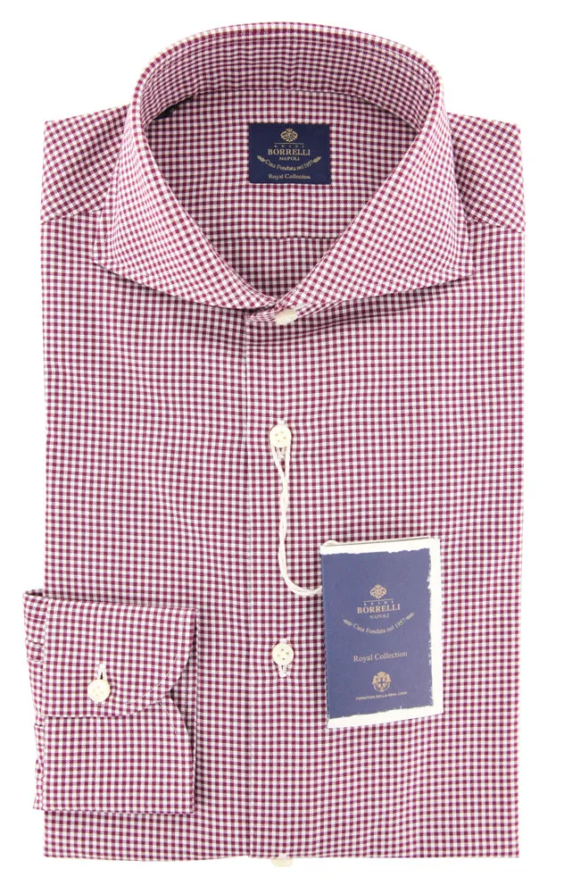 Luigi Borrelli Purple Shirt - Slim