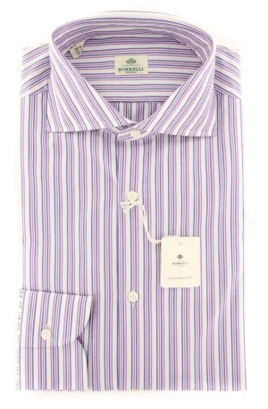 Luigi Borrelli Purple Shirt - Slim