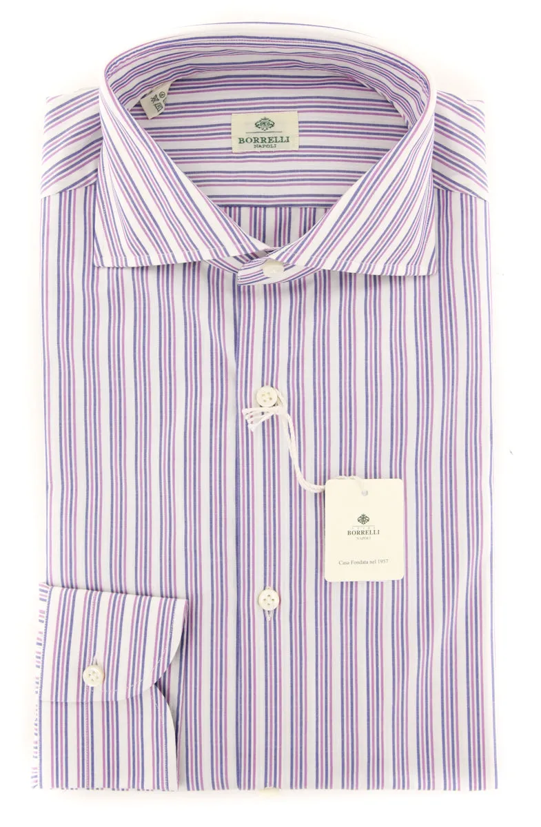 Luigi Borrelli Purple Shirt - Slim