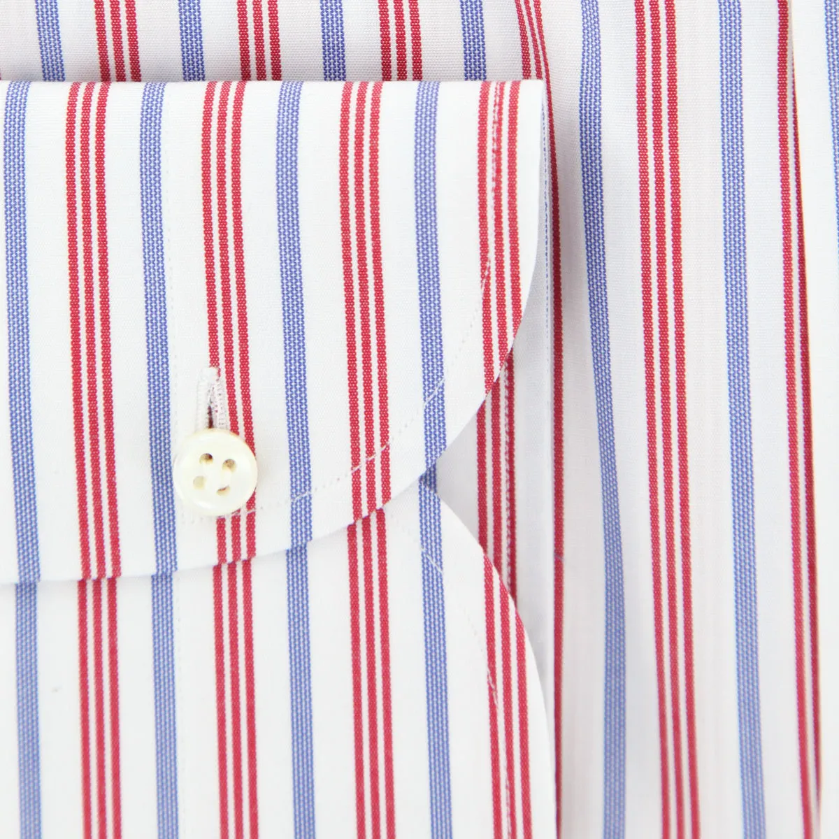 Luigi Borrelli Red Shirt - Slim