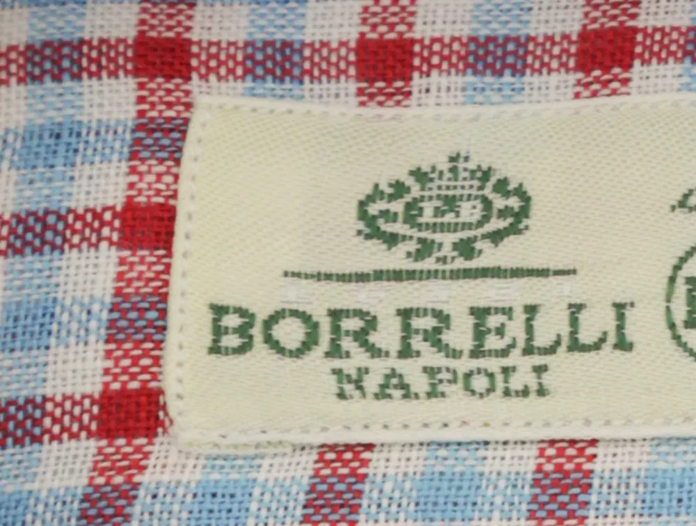Luigi Borrelli Red Shirt - Slim