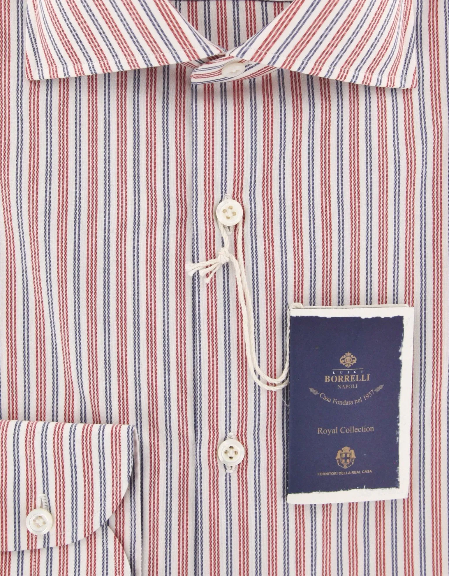 Luigi Borrelli Red Shirt - Slim
