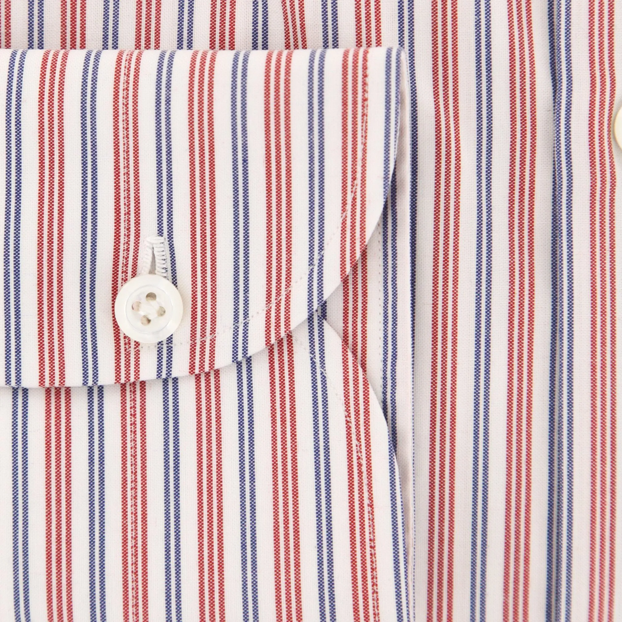 Luigi Borrelli Red Shirt - Slim